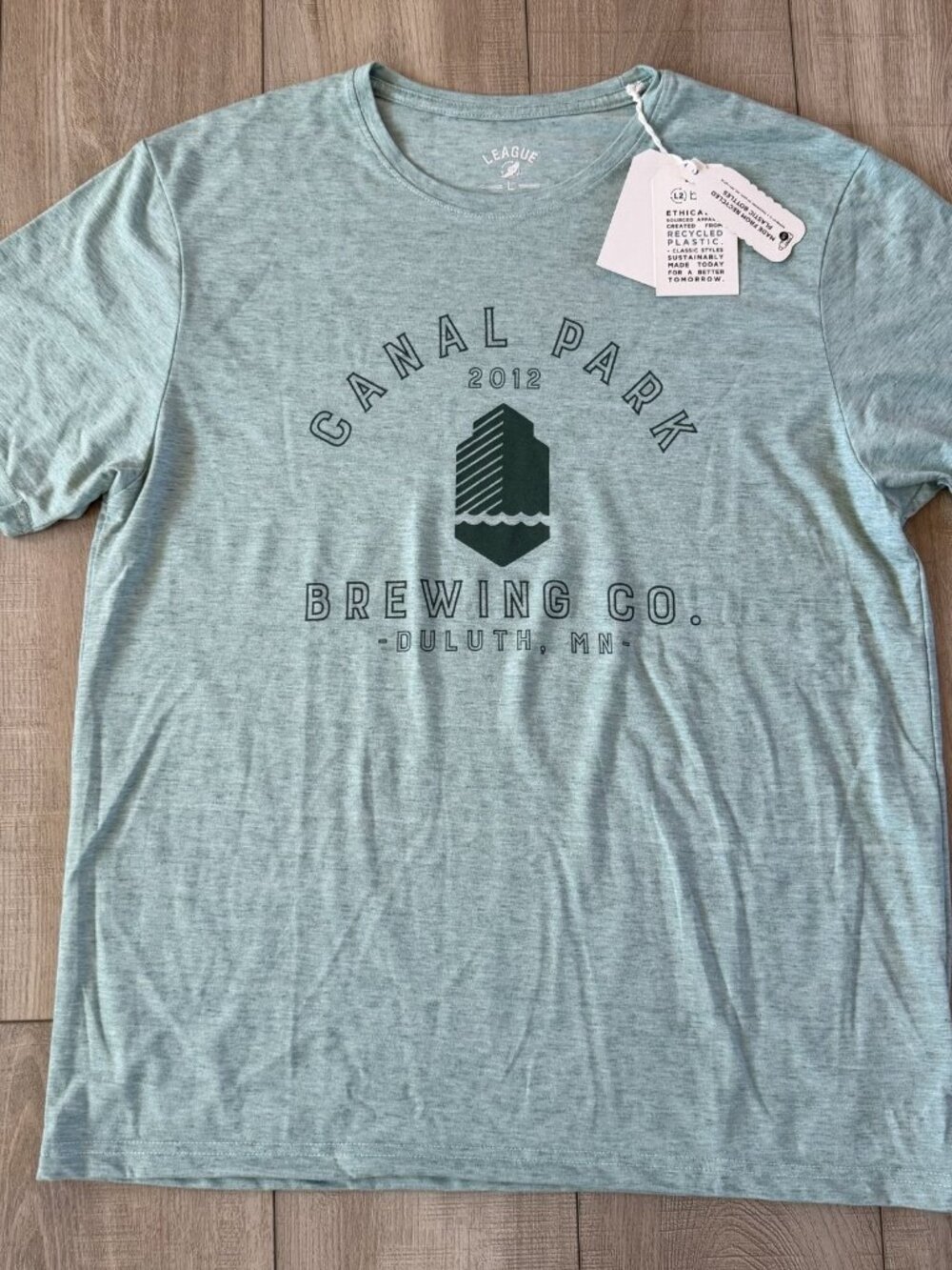 LEAGUE Canal Park Brewing Co Duluth MN T-Shirt